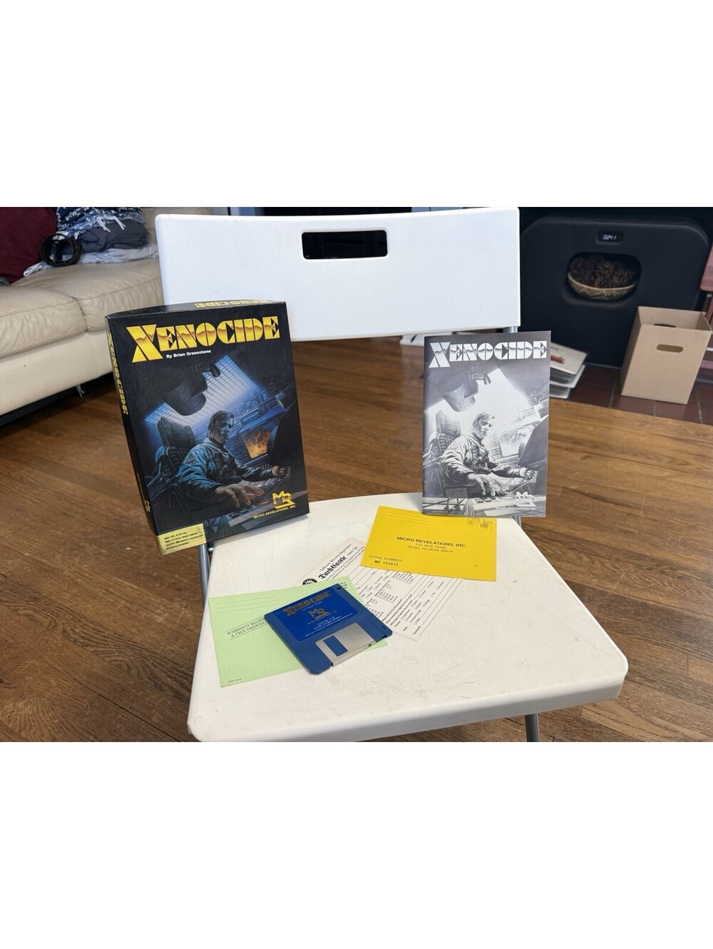 Xenocide Micro Revelations Inc  IBM PC Video Game - W/manual